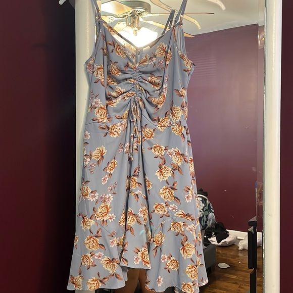Blue floral dress - Picture 1 of 1